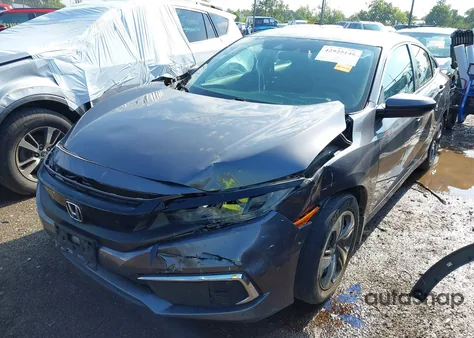 2019 Honda Civic Lx из США, поврежденный, VIN 2HGFC2F66KH585403